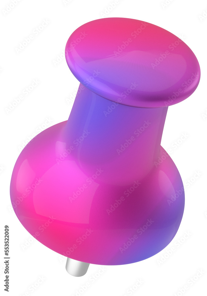 Push pin. Drawing pin. 3D pin. Push pin. Drawing pin. 3D pin.