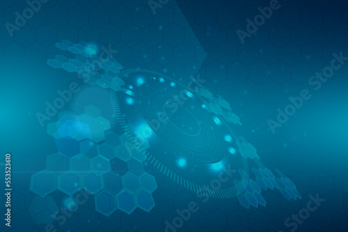 Abstract technology design element.