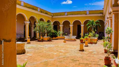 Canvas Print View at Palacio Cantero at Trinidad de Cuba