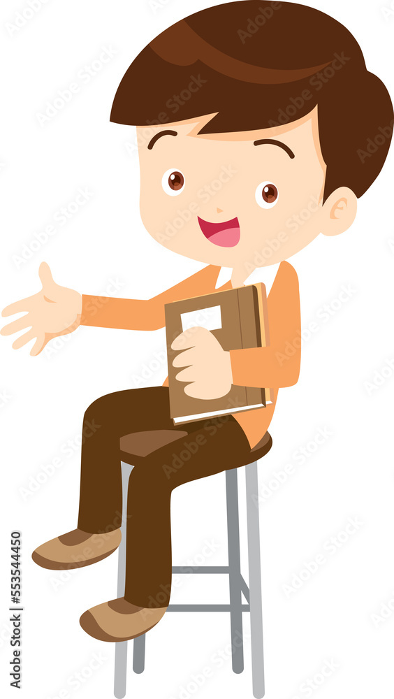 child sitting smiling happy