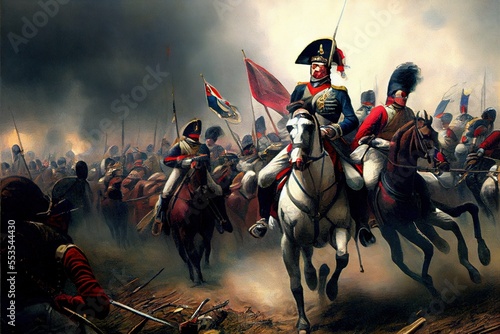 Slika na platnu Battle of Waterloo
