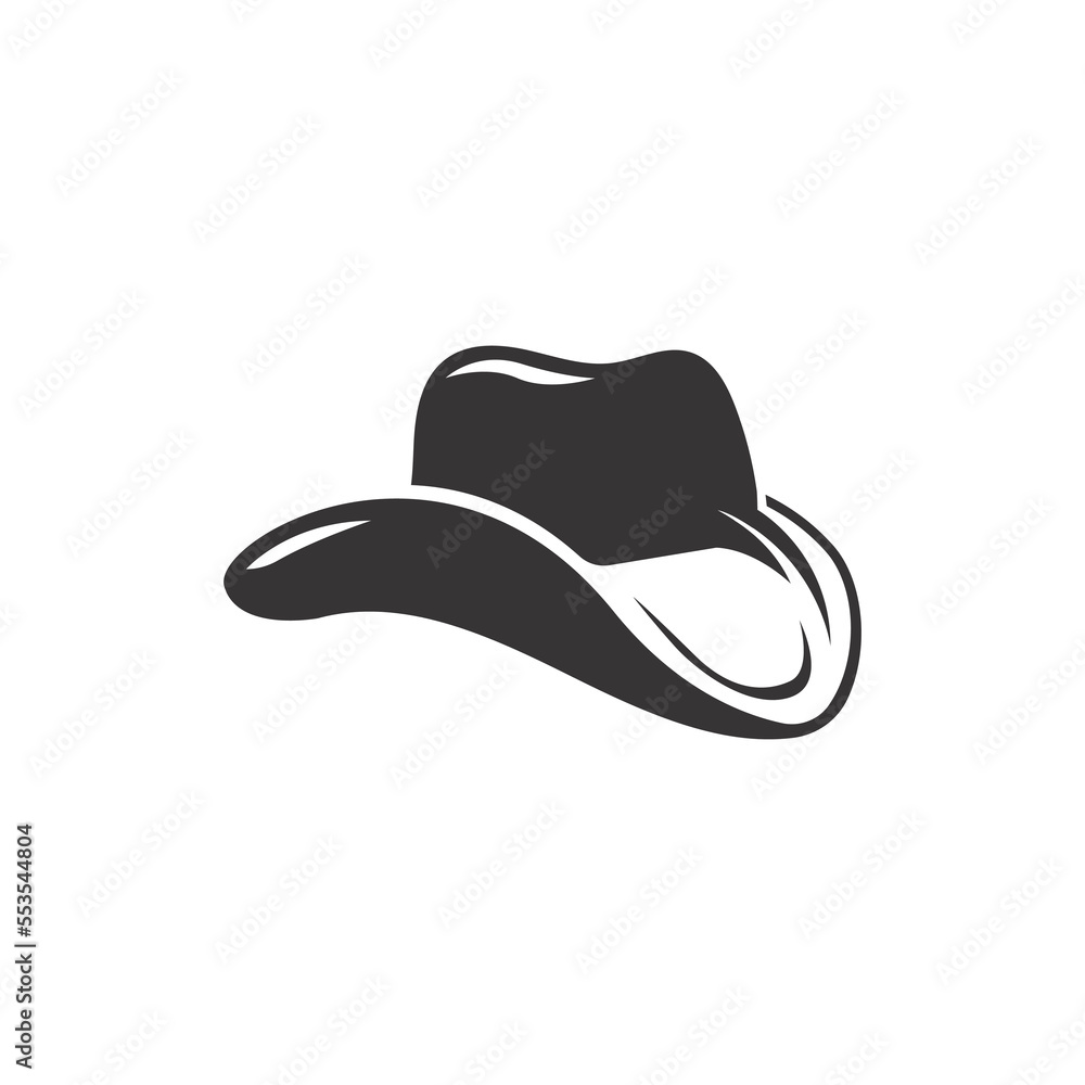 Cowboy hat Logo template vector illustration Cowboy hat Logo template vector illustration
