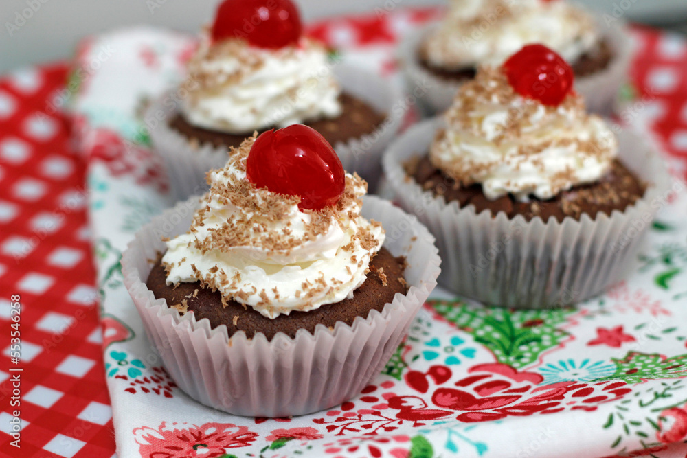 Cupcake de Cereja Cupcake de Cereja