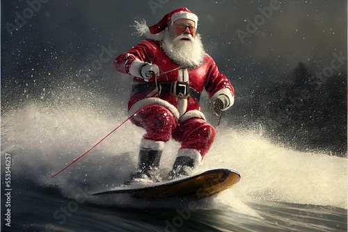 Sporty Santa