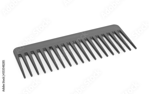 Hair comb isolated on white background