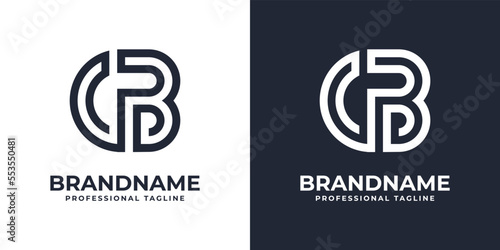 Simple CB Monogram Logo, suitable for any business with CB or BC initial.