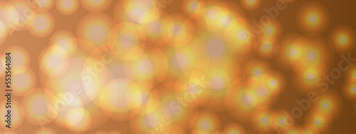 Abstract festive bokeh light background. Golden bokeh lights, Holiday concept and celebration background. you can used for New Year, Anniversary, Wedding, Birthday, banner, party and many more.