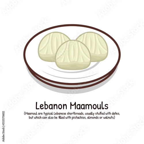 Maamoul Lebanese shortbread Middle Eastern pastries