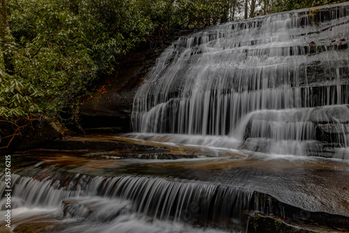 Waterfall in the Blue Ridge Mountains
