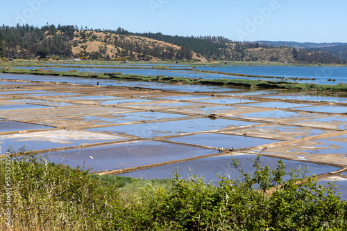 Salinas de Cáhuil and Laguna Cáhuil (Pichilemu) - Chile photo