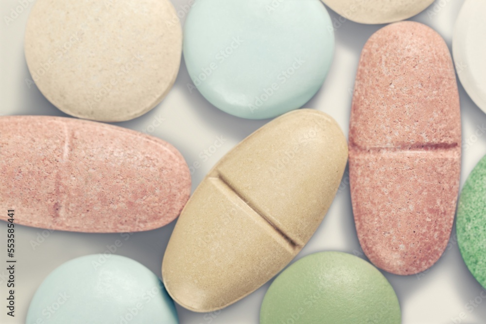 Set medical pills. healthcare concept Set medical pills. healthcare concept