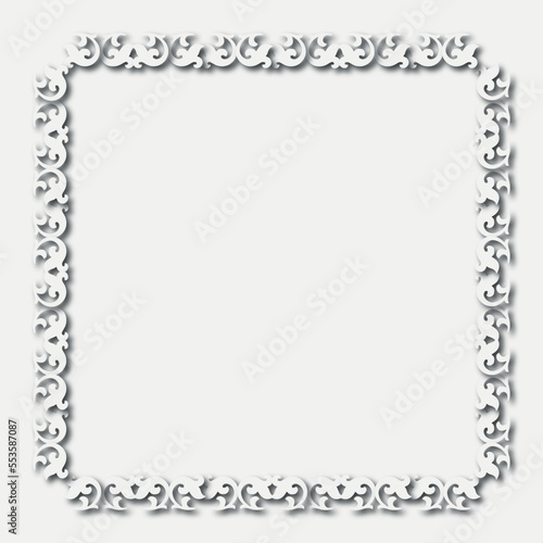 frames in vintage style with elements of ornament, art, pattern, background, texture, Vector illustration eps 10, Art.