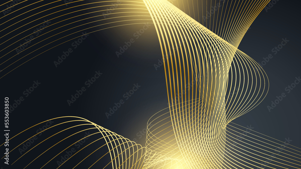 Luxury black and gold background Luxury black and gold background