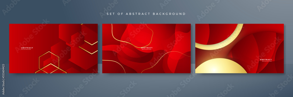 Luxury red and gold abstract background Luxury red and gold abstract background