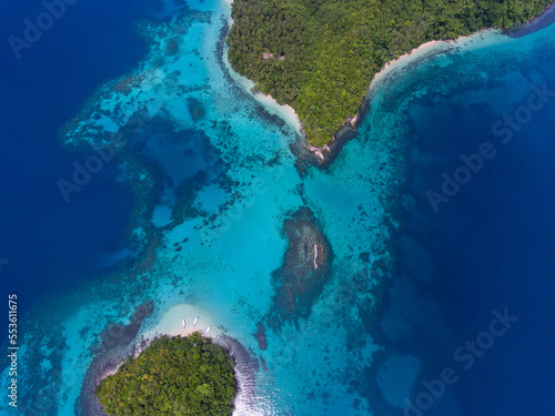 Drone shot of Phillippines island © Matt