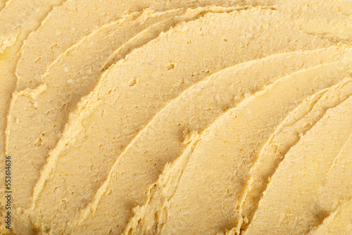 Photography Hummus Smear Texture Background, Houmous Dip Pattern, Tahini Sauce Mockup, Middl