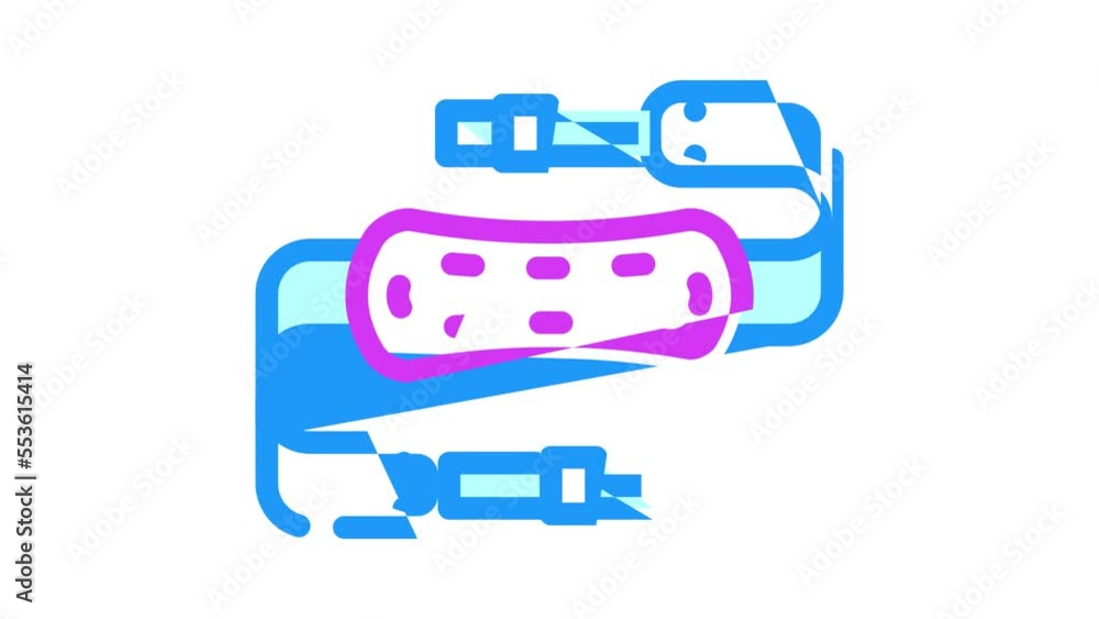 camera strap color icon animation camera strap color icon animation
