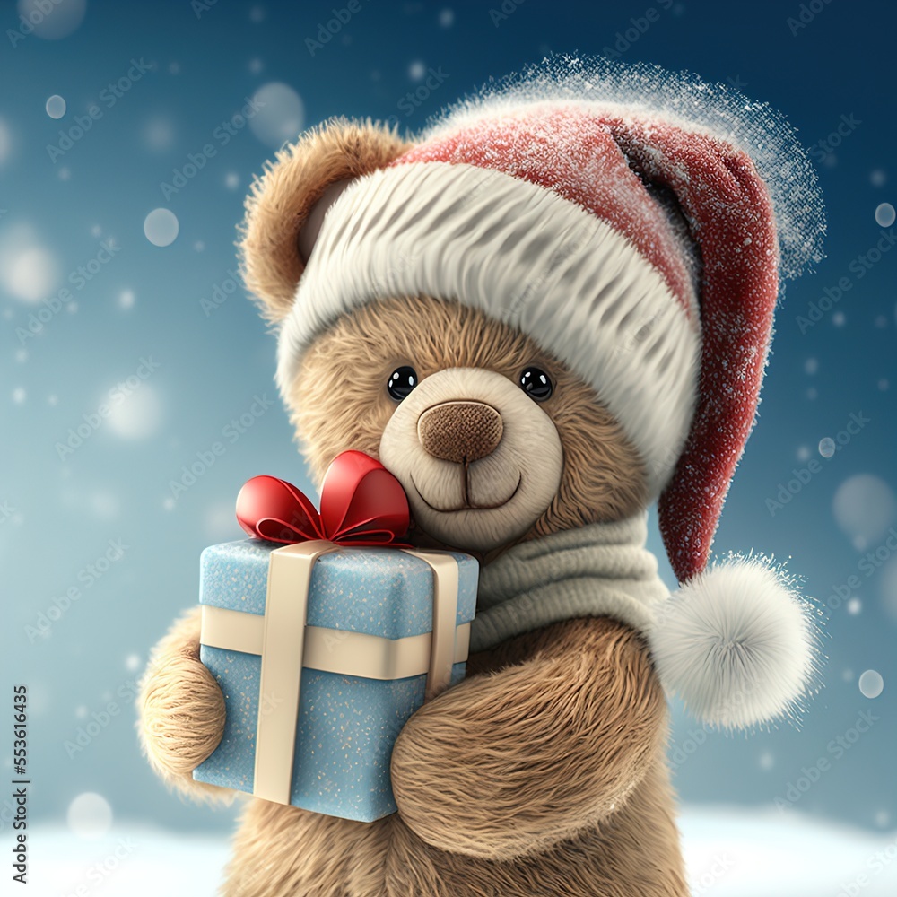 Christmas teddy store