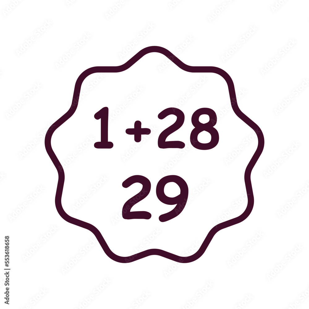 Divided mathematics for children vector template Divided mathematics for children vector template