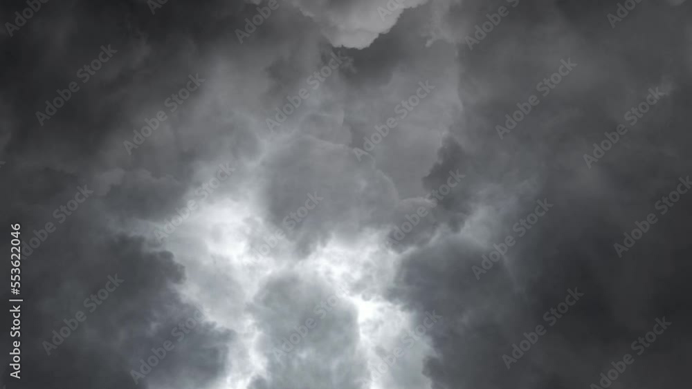 view of cumulonimbus gray clouds and storm. view of cumulonimbus gray clouds and storm.
