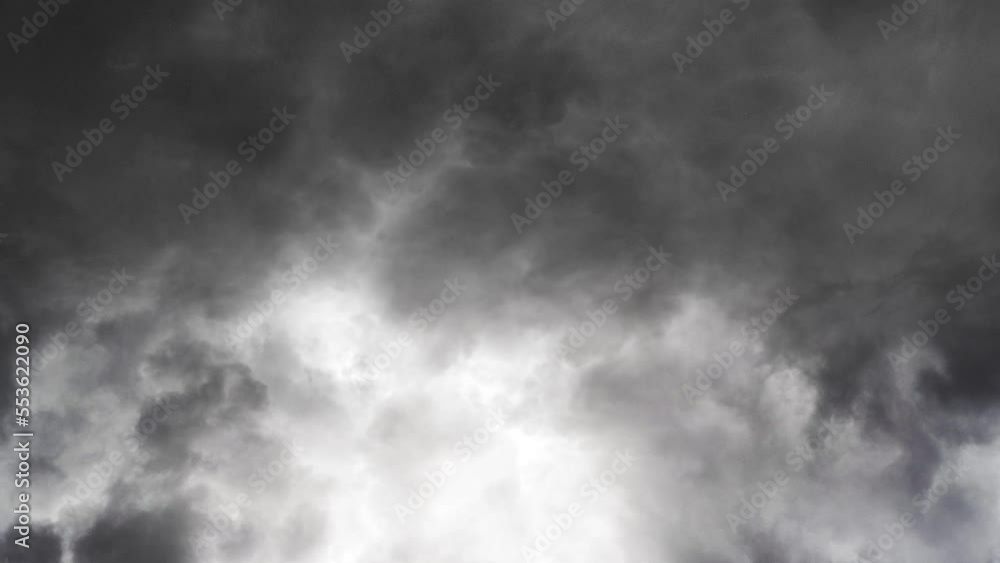 gray cumulonimbus clouds and thunderstorm 4k gray cumulonimbus clouds and thunderstorm 4k