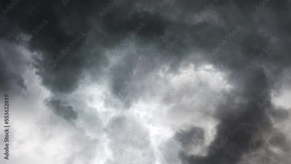 dramatic thunderstorm in the sky dramatic thunderstorm in the sky