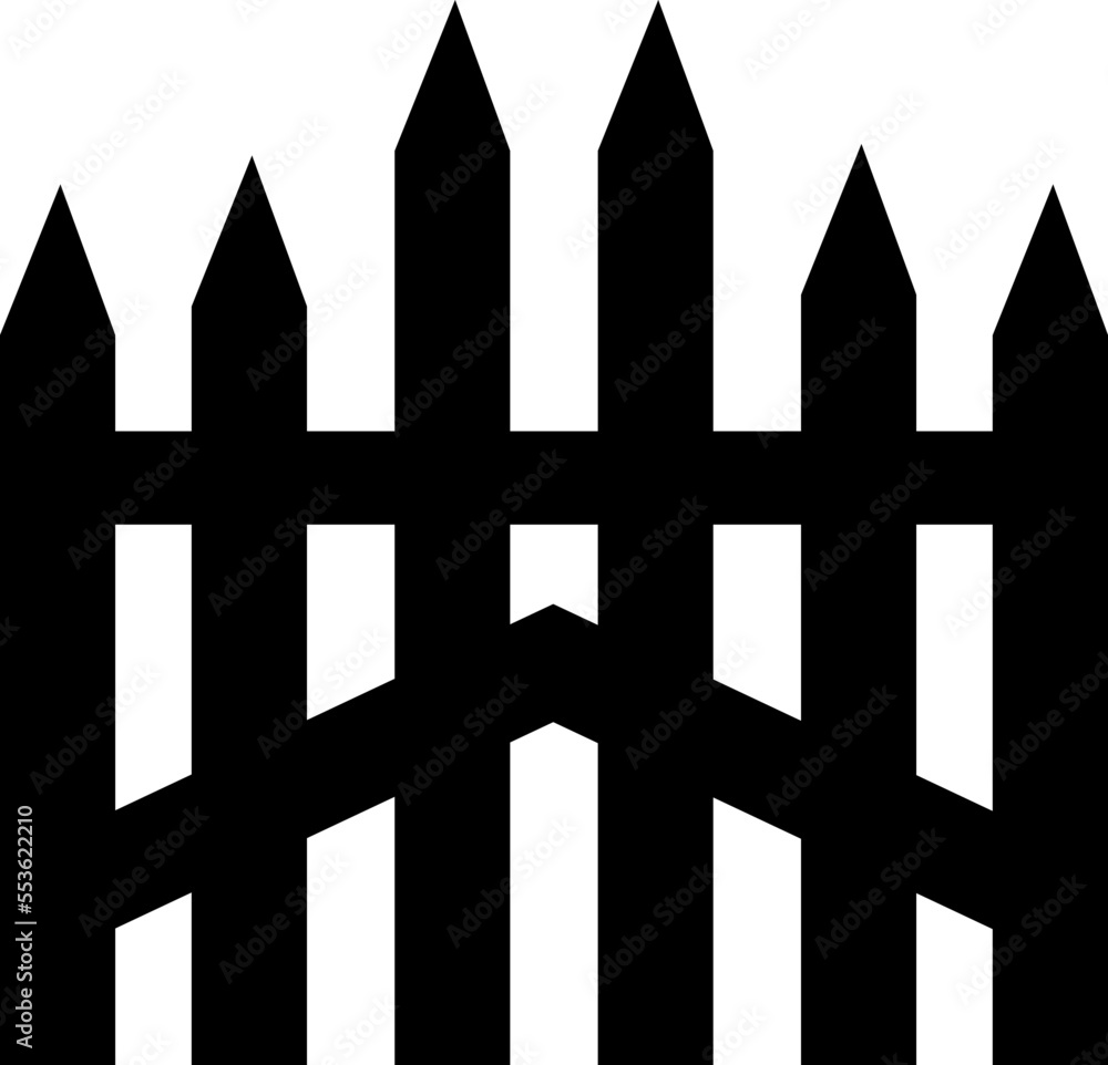 gate or fence vector icon on white background..eps gate or fence vector icon on white background..eps