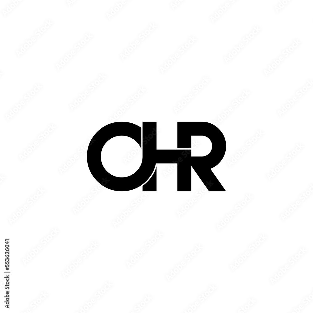 ohr letter initial monogram logo design ohr letter initial monogram logo design