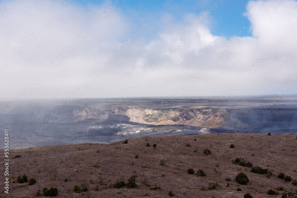 Steam escapes from the Kilauea volcano crate in Hawaii volcano national park, Big Island, Hawaii, USA
Steam escapes from the Kilauea volcano crate in Hawaii volcano national park, Big Island, Hawaii, USA