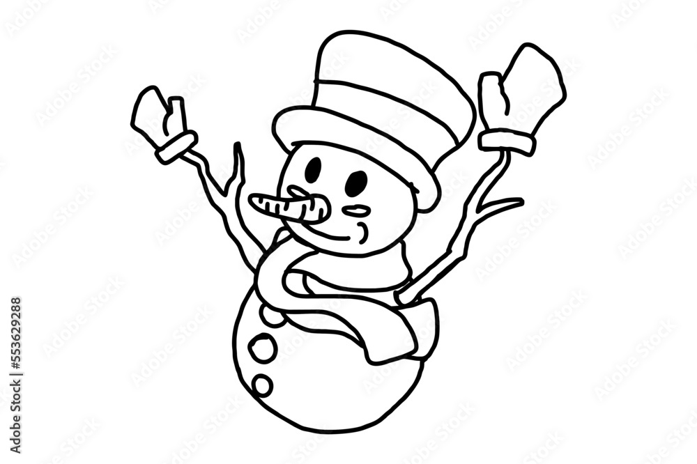 Cute Christmas Snowman Cute Christmas Snowman