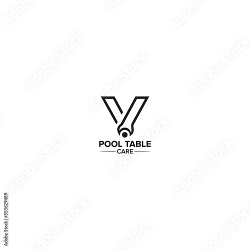Letter V Logo Elegant Design Conceptual Template