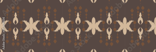 Batik Textile ikat damask seamless pattern digital vector design for Print saree Kurti Borneo Fabric border brush symbols swatches cotton