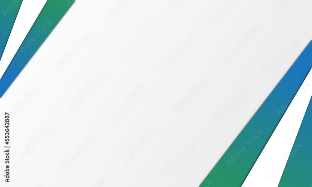 Luxury and premium concept Abstract blue green gradation and white overlapping layers background for Business presentation Luxury and premium concept Abstract blue green gradation and white overlapping layers background for Business presentation