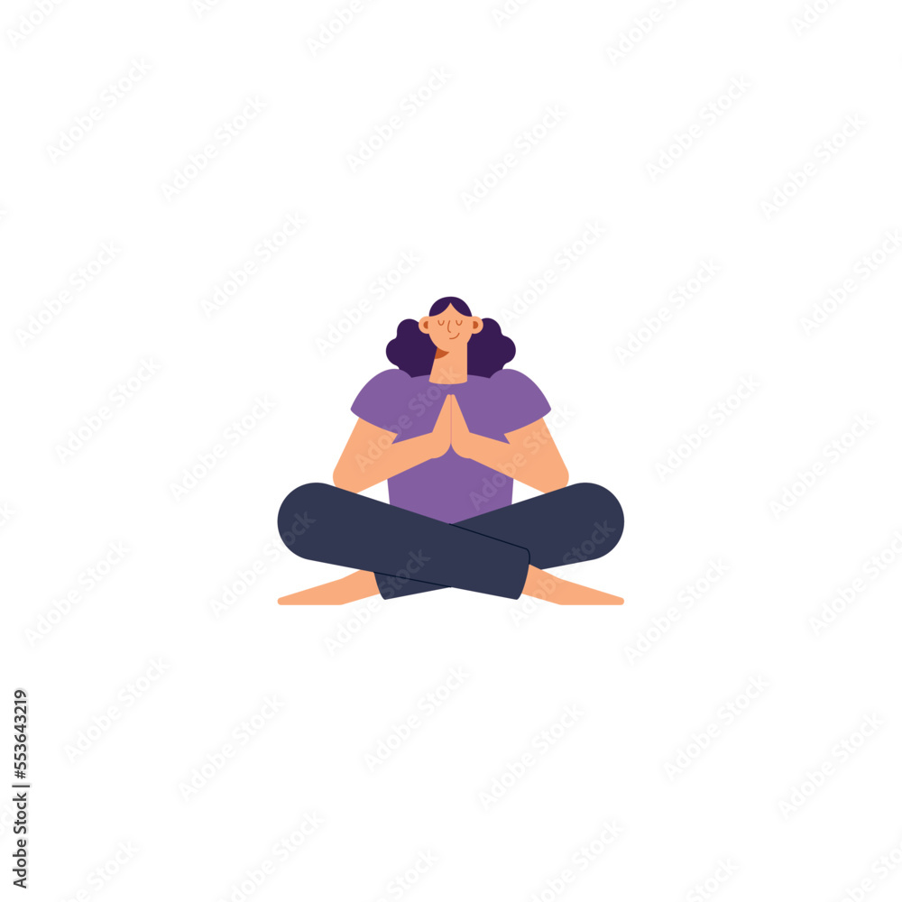 woman practicing yoga lotus position woman practicing yoga lotus position