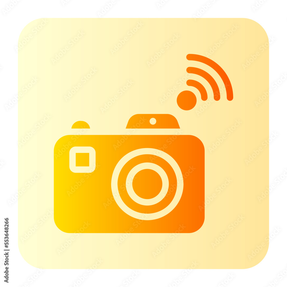 camera gradient icon camera gradient icon