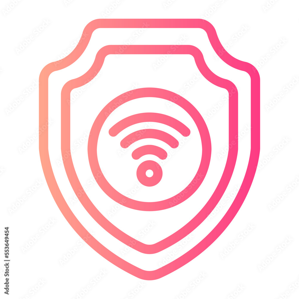 protection gradient icon