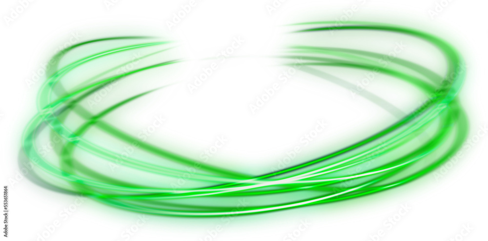 futuristic green light effect on transparent background futuristic green light effect on transparent background