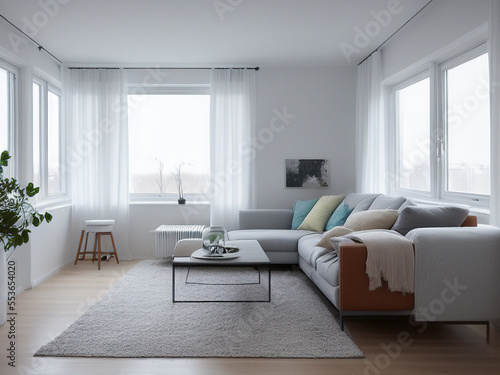 A modern home with Scandinavian designer furniture