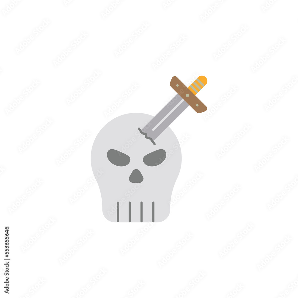 the skull icon is suitable for your web, apk or project with a medieval theme the skull icon is suitable for your web, apk or project with a medieval theme
