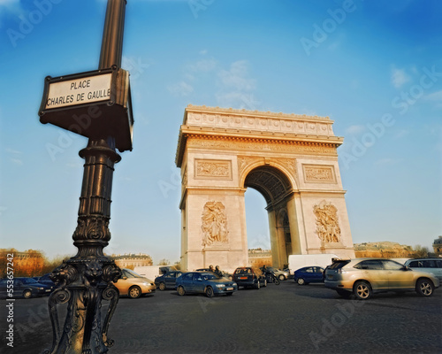 The Arc de Triomphe, Paris, France © Cameo