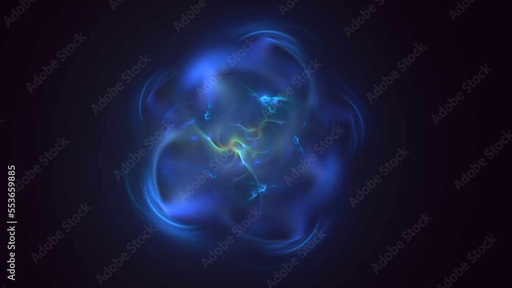 3D rendering abstract colorful fractal light background 3D rendering abstract colorful fractal light background