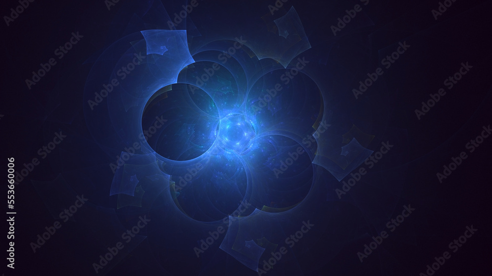3D rendering abstract colorful fractal light background 3D rendering abstract colorful fractal light background