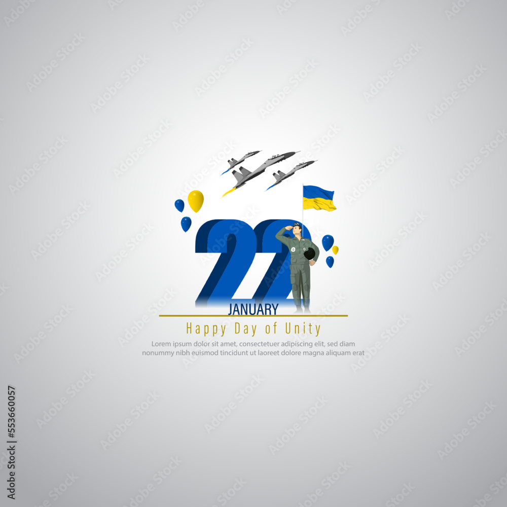 Vector illustration for Day of Unity of Ukraine Vector illustration for Day of Unity of Ukraine
