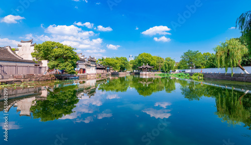 Lake Scenery of Tianyi Museum, Ningbo, Zhejiang, China photo