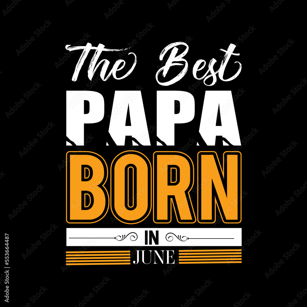 Papa T-shirt design