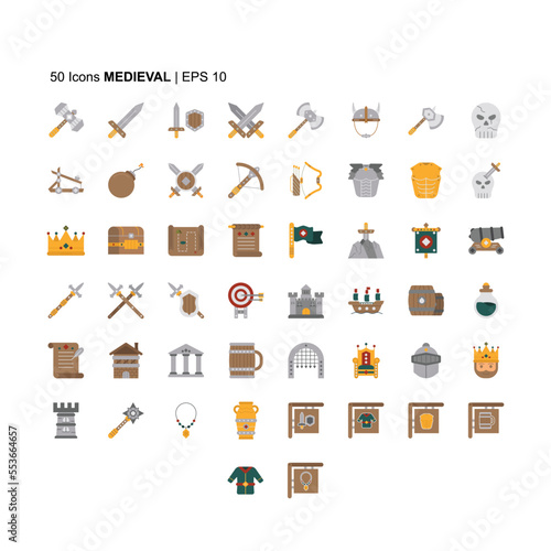 the medieval war icon is suitable for your web, apk or project with a medieval war theme