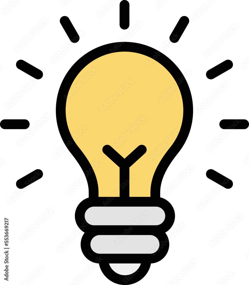 Bulb Vector Icon Design Illustration Bulb Vector Icon Design Illustration