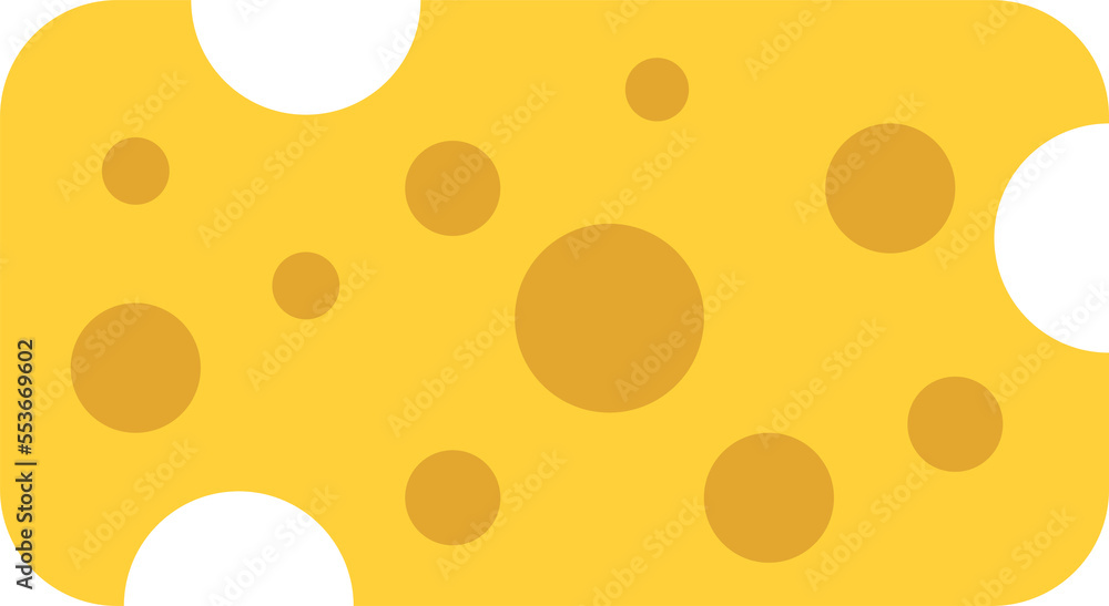 cheese cubes illustration in minimal style cheese cubes illustration in minimal style