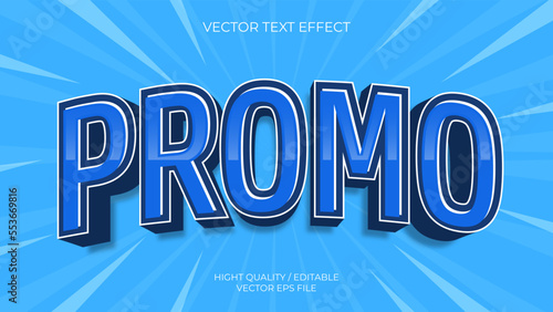 Sale Promo Illustrator Text Effects