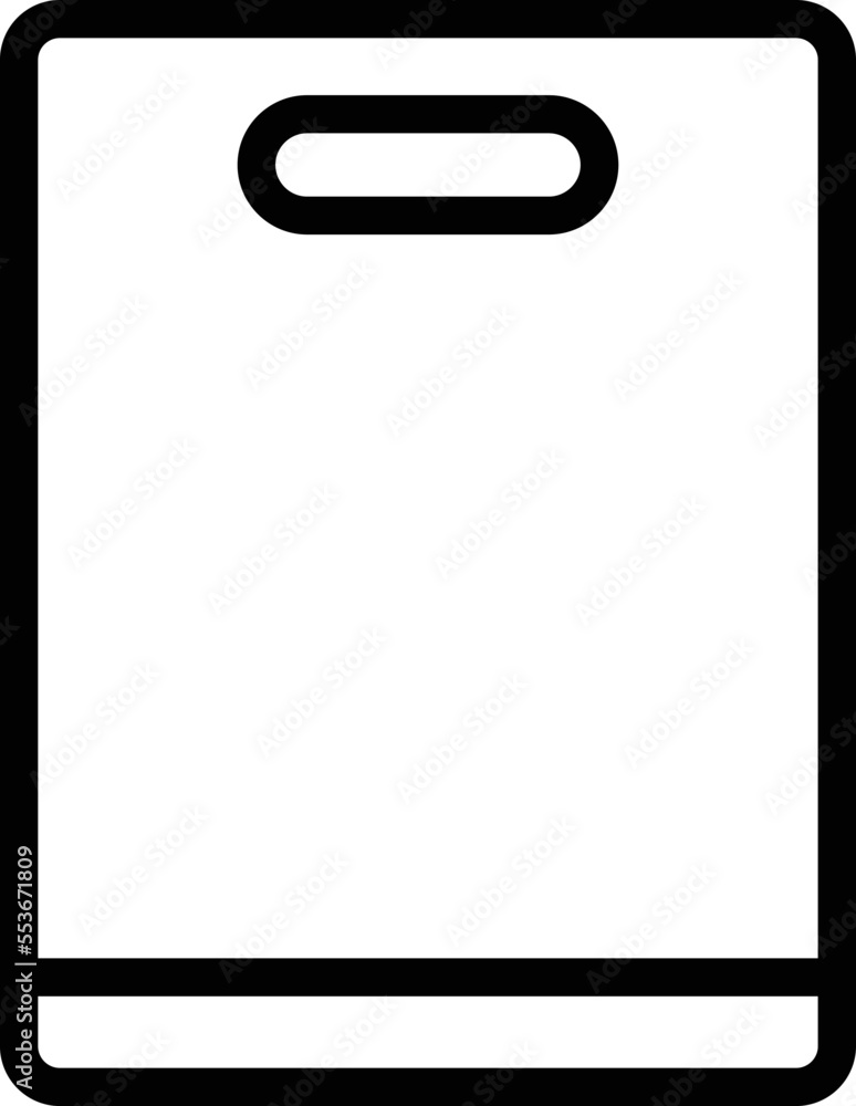 Cutting Board Vector Icon Design Illustration Cutting Board Vector Icon Design Illustration